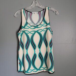 Gerard Darel Paris Women's Silk Blended Printed Tank Top. Size EU 36/US 4